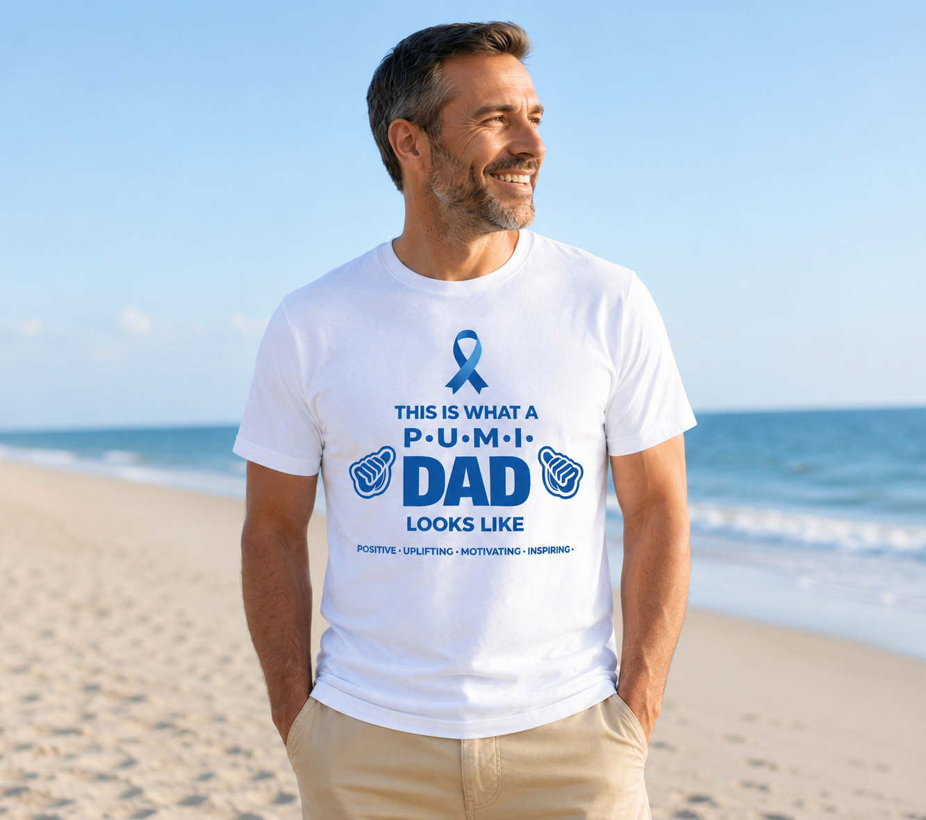 P.U.M.I. Father’s Day & Men’s Mental Health Awareness Month T-shirt