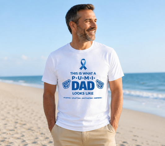 P.U.M.I. Father’s Day & Men’s Mental Health Awareness Month T-shirt